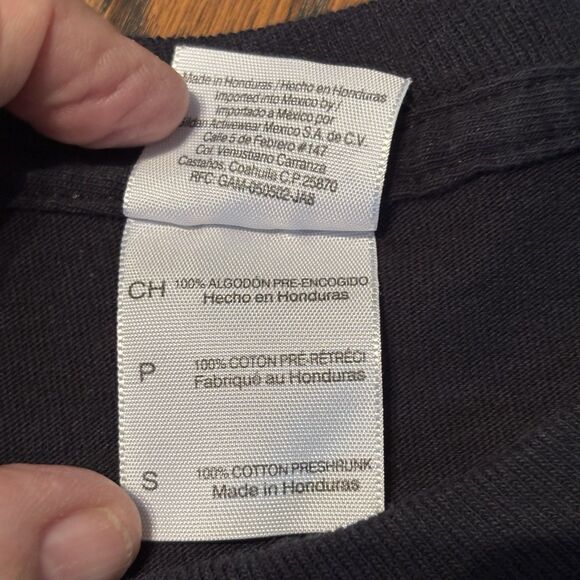 Army Navy 2013 Football Game Front Back Graphic Long Sleeve T Shirt MENS S Black - Picture 10 of 13